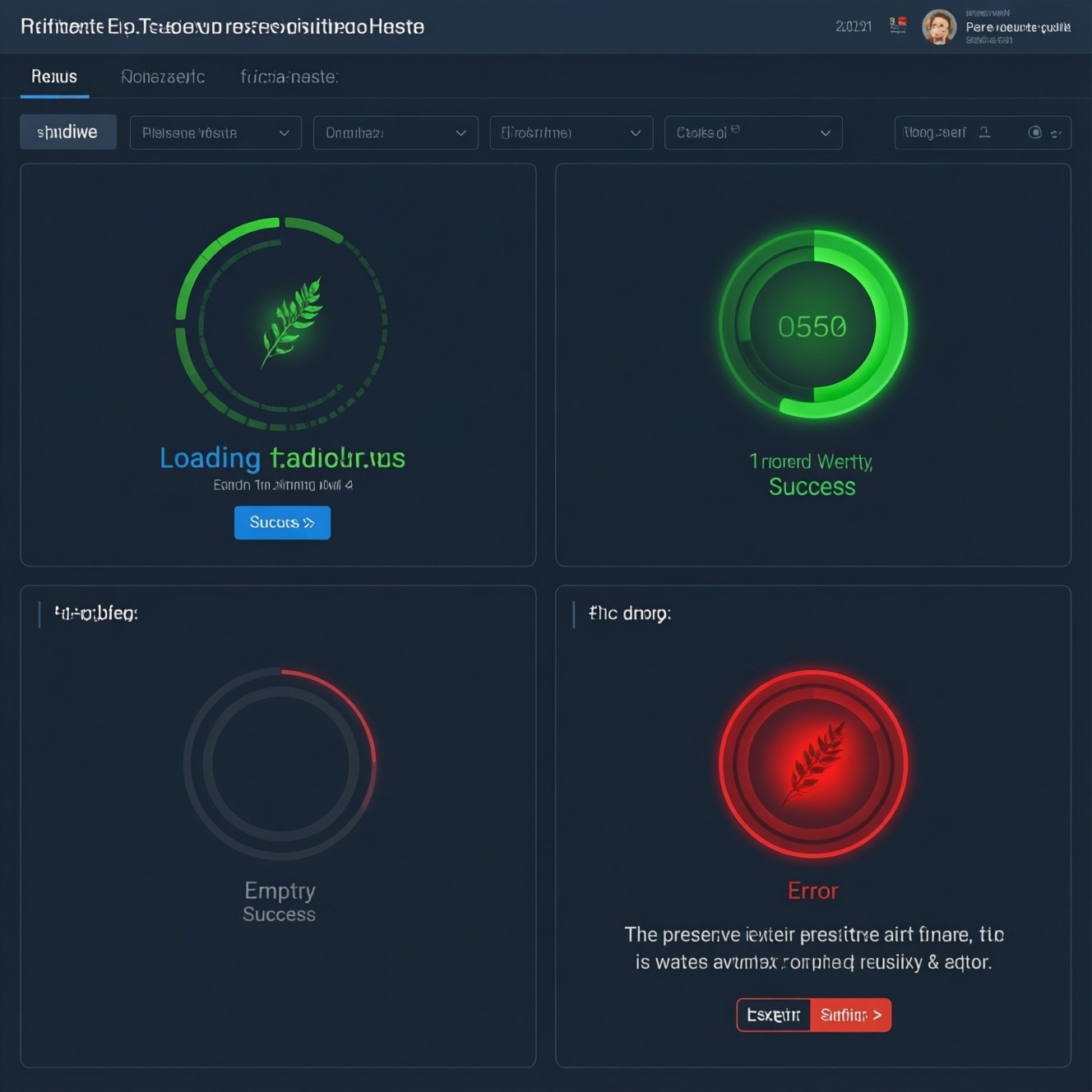 Обработка загрузки, ошибок и пустых ответов при запросе к Api в веб-разработке